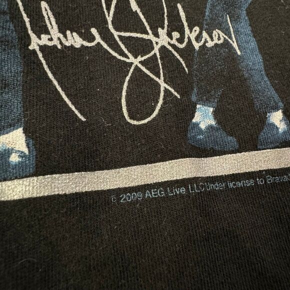 Womens 2008 Michael Jackson Moonwalk Poses T-Shirt Size XL - Picture 4 of 5